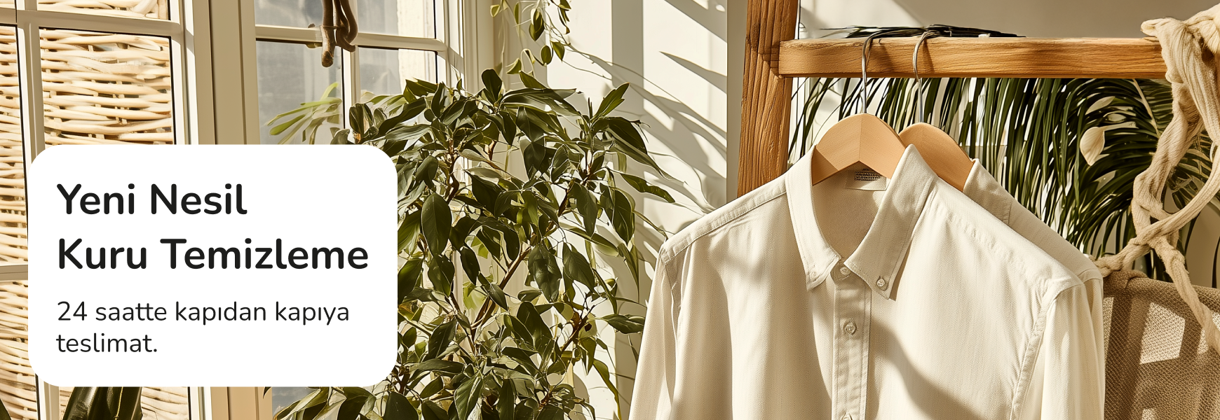 Yeni nesil kuru temizleme, çamaşır yıkama ve ütüleme hizmetlerini deneyimleyin.